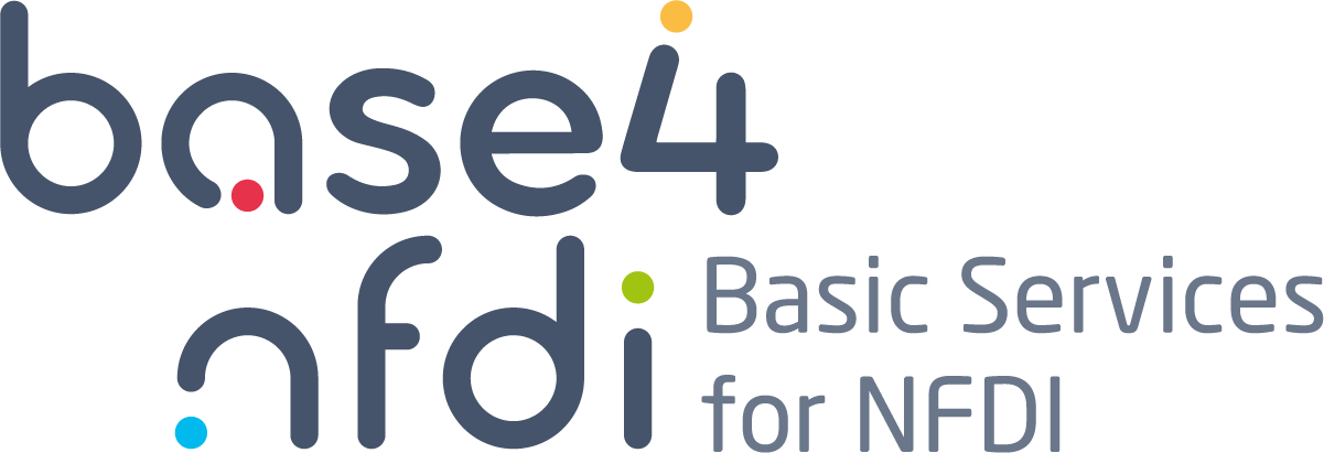 Logo Base4NFDI lang