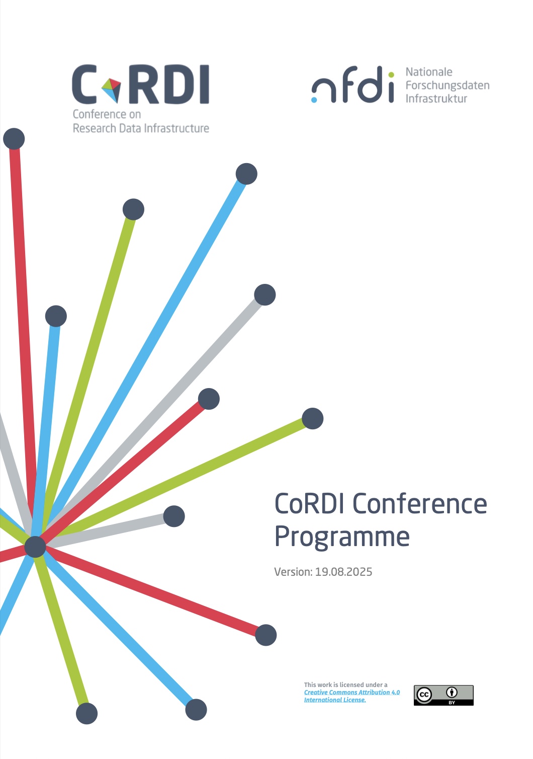 Cover CoRDI Programm